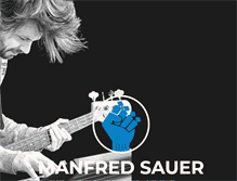 Tablet Screenshot of manfred-sauer.net