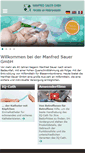 Mobile Screenshot of manfred-sauer.com